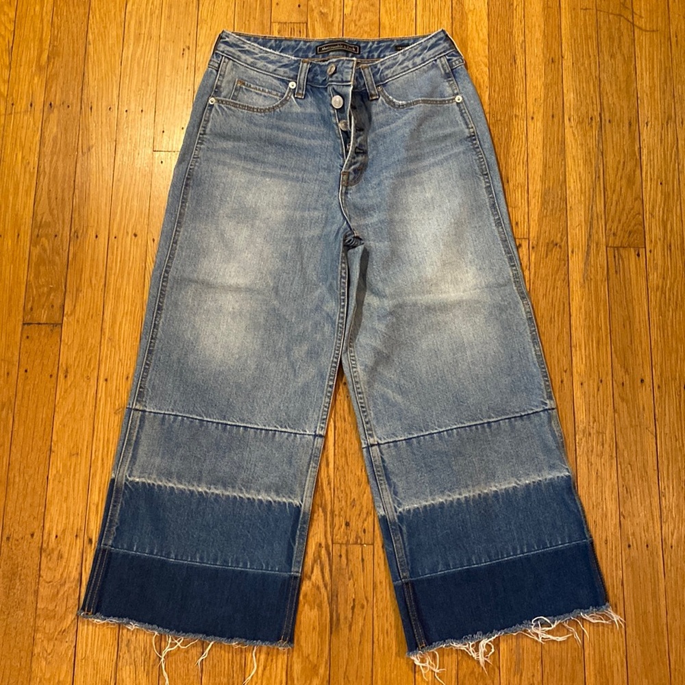 multi-tone jeans